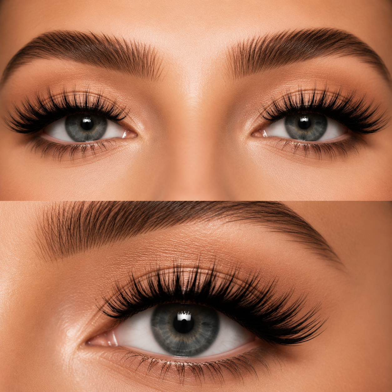 5 Pairs Natural Fluffy False Eyelashes, Lightweight Wispy Volume Lashes
