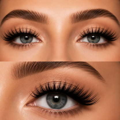 5 Pairs Natural Fluffy False Eyelashes, Lightweight Wispy Volume Lashes