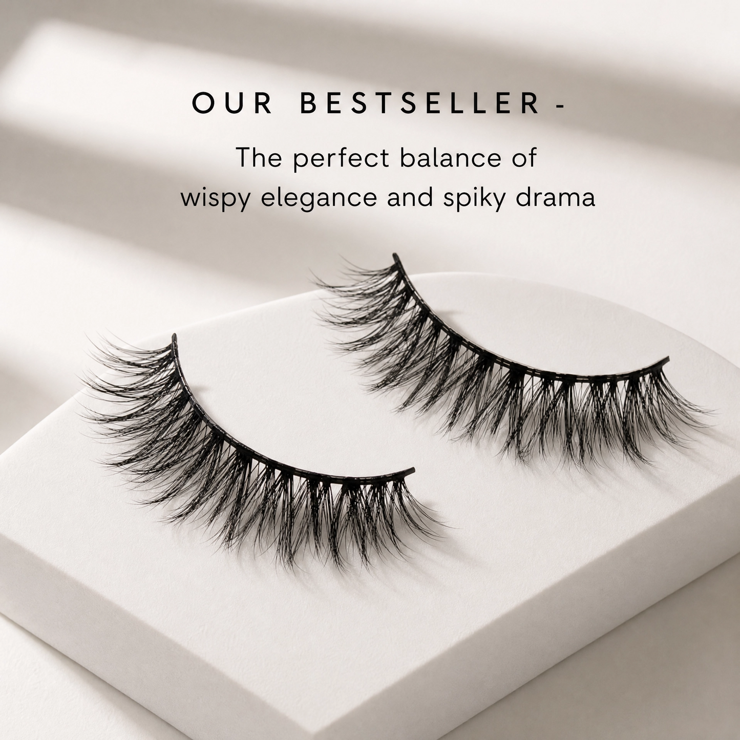 Spiky Wispy False Eyelashes Natural Volume Lightweight Lash Extensions