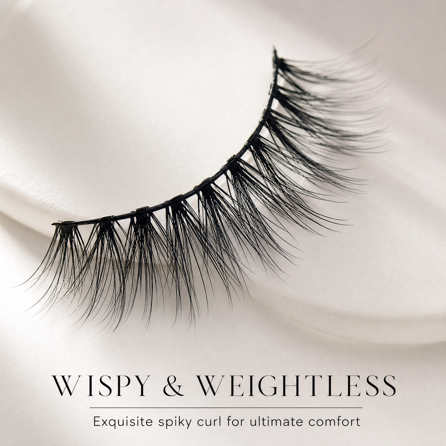 Spiky Wispy False Eyelashes Natural Volume Lightweight Lash Extensions